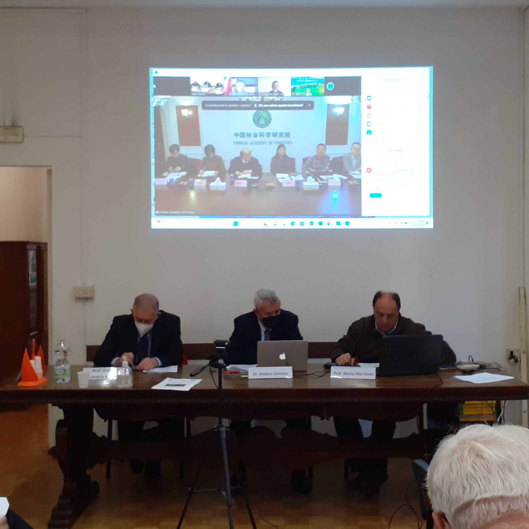 FIDAF e Accademia Cinese: successo del seminario cino-italiano di scienze forestali
