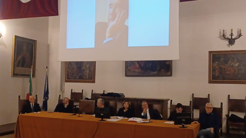 Cerimonia di premiazione della perugina Lorena Giglio  vincitrice del Premio di    Laurea Massimo Alberti