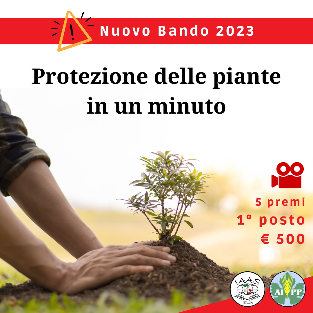 Premio AIPP – IAAS Italia per video “La protezione delle piante in un minuto”