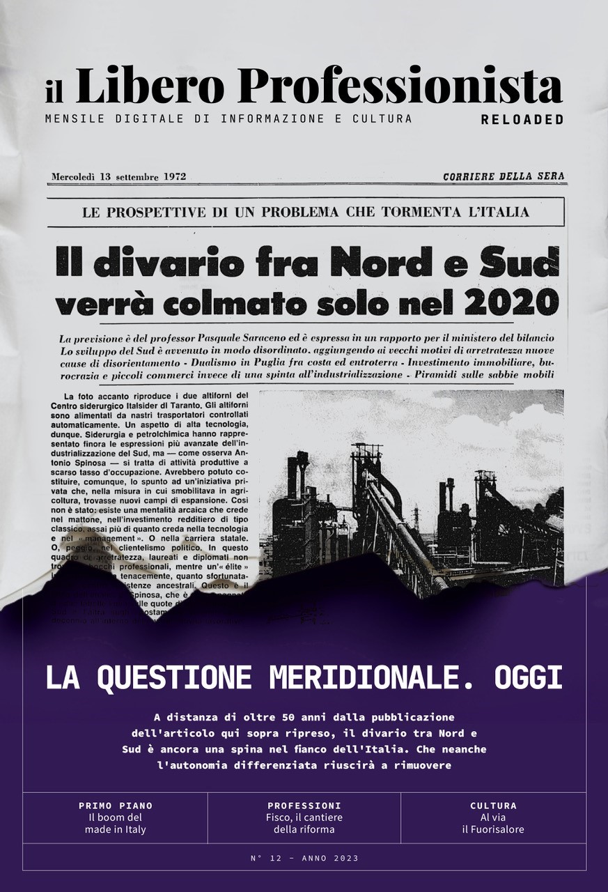 Il Libero Professionista reloaded #12: La questione meridionale. Oggi