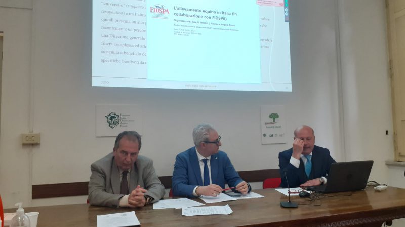 Venerdì Culturale 14.04.2023 “L’allevamento equino in Italia” (In collaborazione con la Federazione Italiana Dottori in Scienze della Produzione Animale – FIDSPA) – Presentazioni