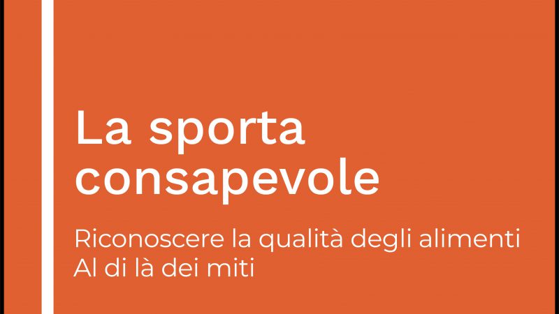 Pubblicato “La Sporta consapevole” di Andrea Sonnino
