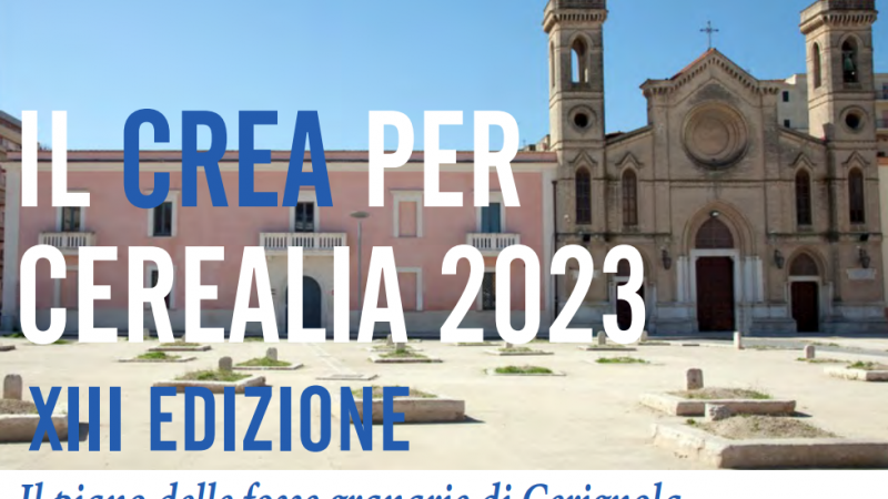 Cerignola (FG), 9 giugno 2023 – “Il piano delle fosse granarie di Cerignola. Un monumento a cielo aperto”