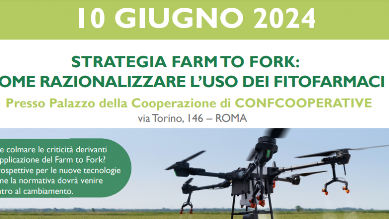 Roma, 10 giugno 2024 – Convegno “Strategia Farm to Fork: come razionalizzare l’uso dei fitofarmaci”