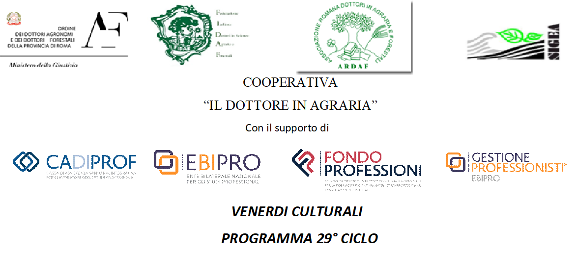 Riprendono il 3 ottobre i Venerdì culturali (in presenza e da remoto)